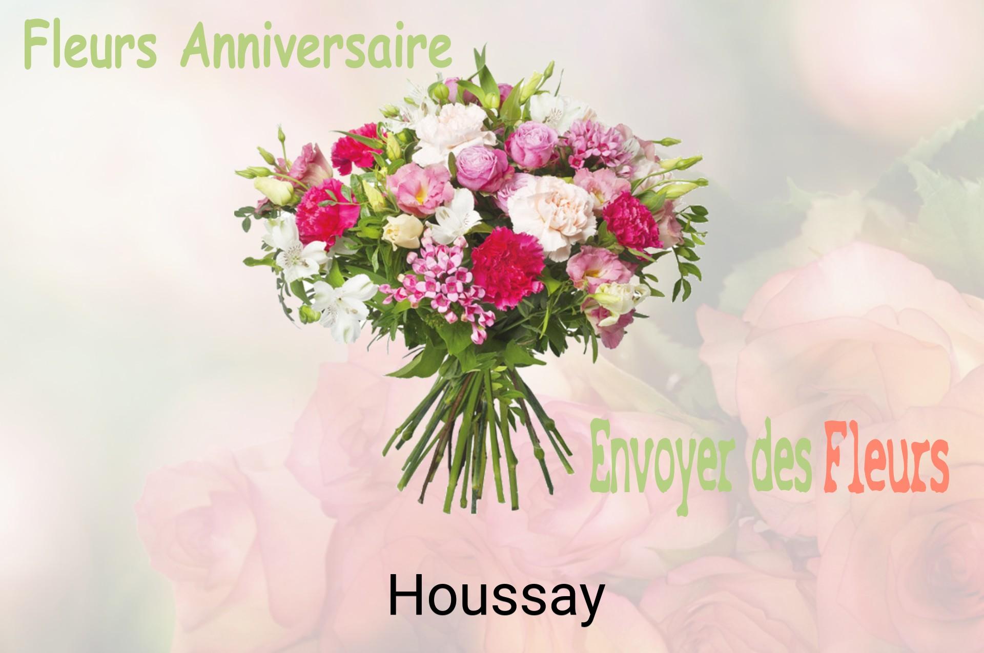 Bouquet de fleurs d’anniversaire livré à Houssay