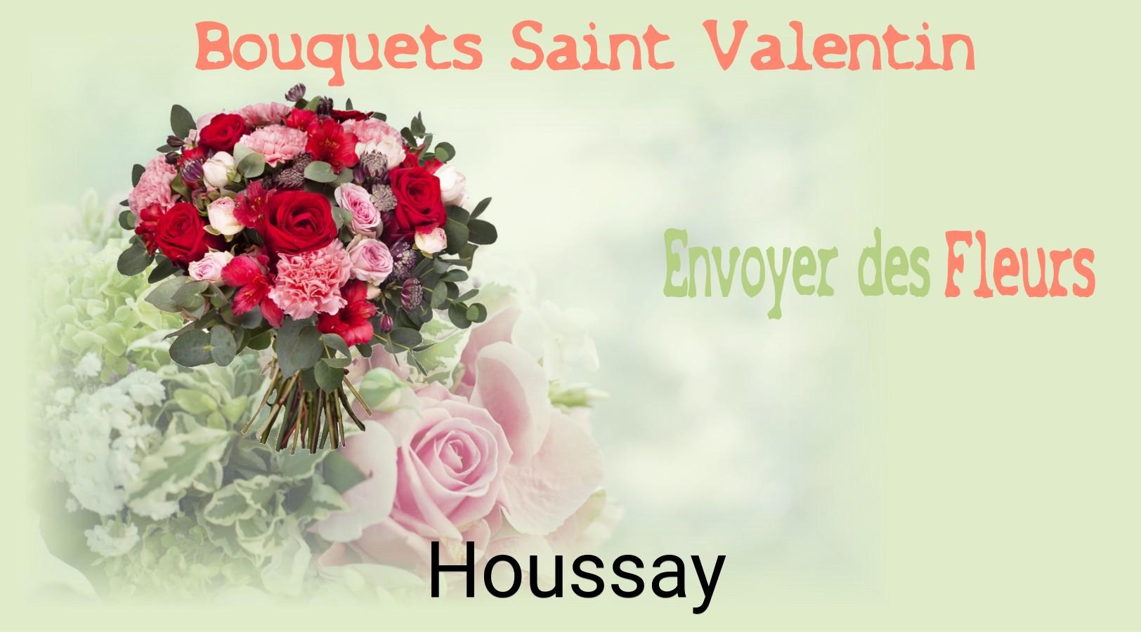 Roses de Saint-Valentin livrées à Houssay